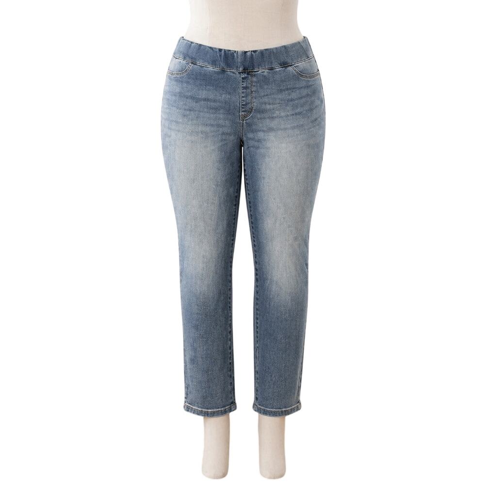 Lane Bryant High-Rise Pull-On Jeggings | Soft Stretch Denim | Plus Size 24